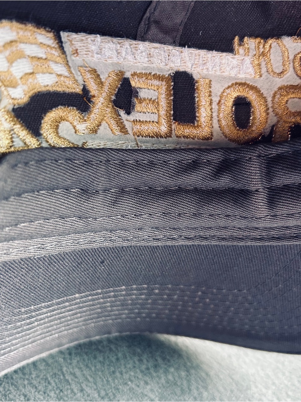 NWT Rolex 24 Gray Cap with Gold 50th Anniversary Embroidery - Picture 4 of 7